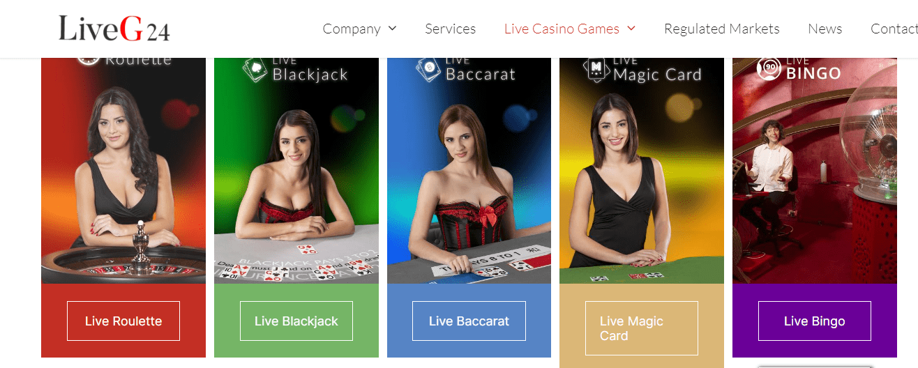 LiveG24 casino online