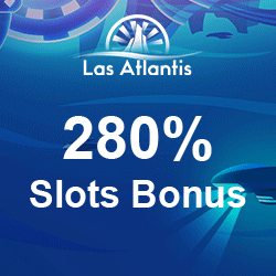 Las Atlantis Bonus 280% up to 14000$