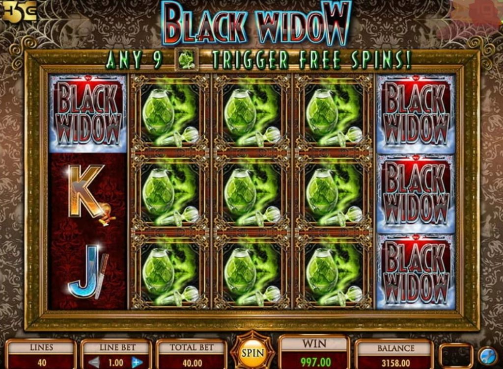 Black Widow Slot Machine Review 1