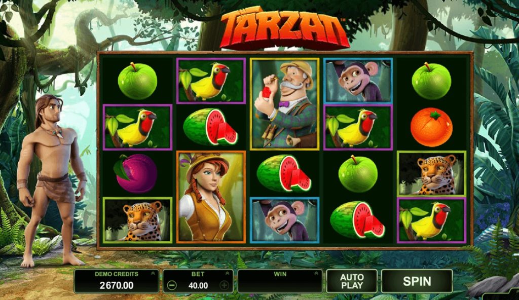 Tarzan Slot Machine 1