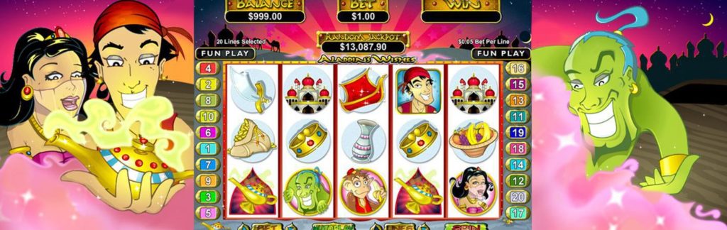 Aladdin's Wishes Slot Machine Review 1