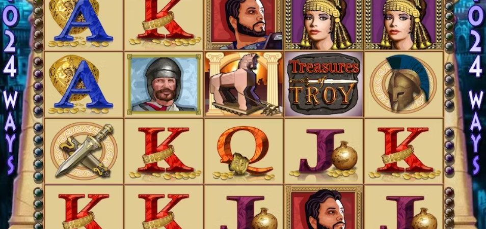 Treasures of Troy Slot Machine 3
