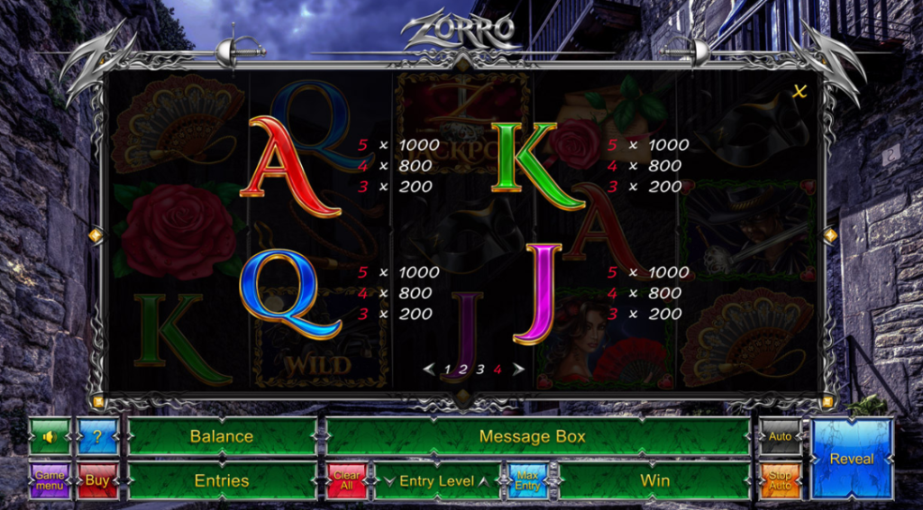 Zorro Slot Machine Review 3