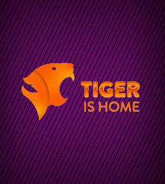 Tiger is Home Social Casino Logo