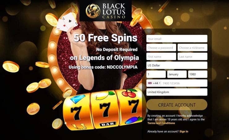Online Black Lotus Casino Review 2023: Login, No Deposit Bonus and Free Spins 3