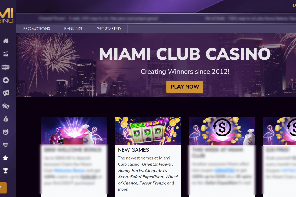Online Miami Club Casino 2023 for USA Players: No Deposit Bonus Codes, Mobile App and Login 5