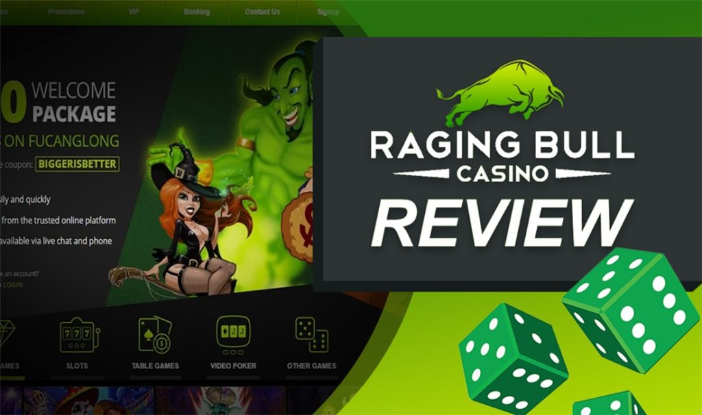 Review Raging Bull Casino 2023 for USA Players: No Deposit Bonus, Free Chips and Free spins 6