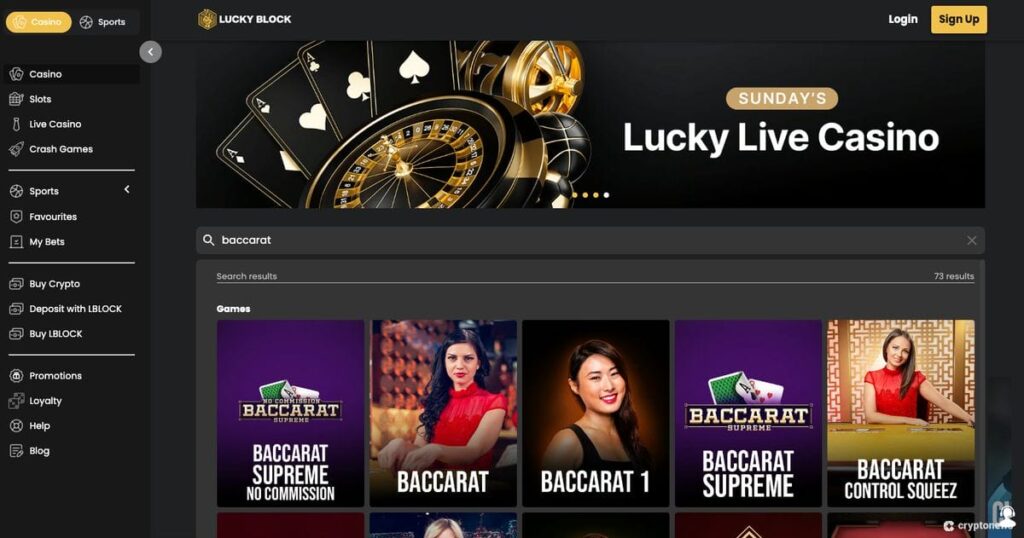 Top Online Baccarat Sites with Bitcoin 2024 2